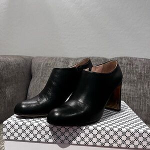 Furla Lara Black Ankle Booties